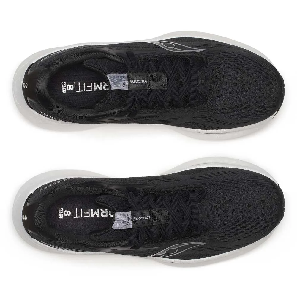 Ovansida av Saucony Ride 18 löparskor (dam)