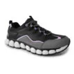 Scholl Galaxy Wave sneakers i svart och grå med rosa detaljer