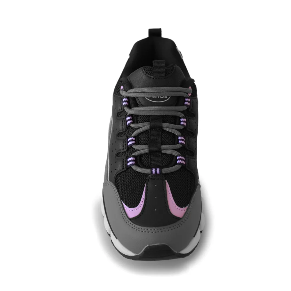 Scholl Galaxy Wave sneakers med snörning i färgen grå