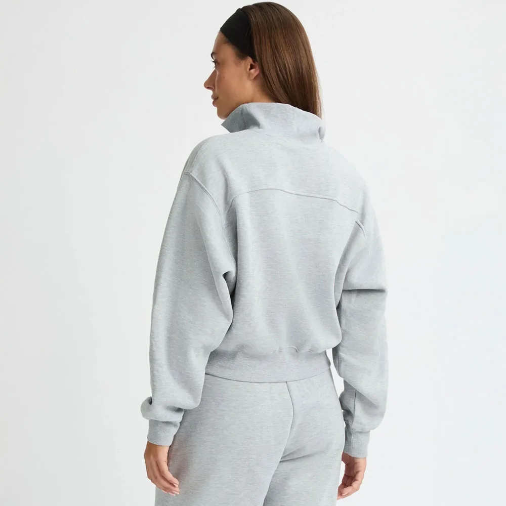 baksida av Röhnisch Soft Sweat Half Zip sweatshirt (dam)