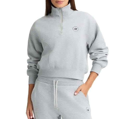 framsida av Röhnisch Soft Sweat Half Zip sweatshirt (dam)