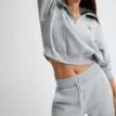 framsida av Röhnisch Soft Sweat Half Zip sweatshirt (dam)