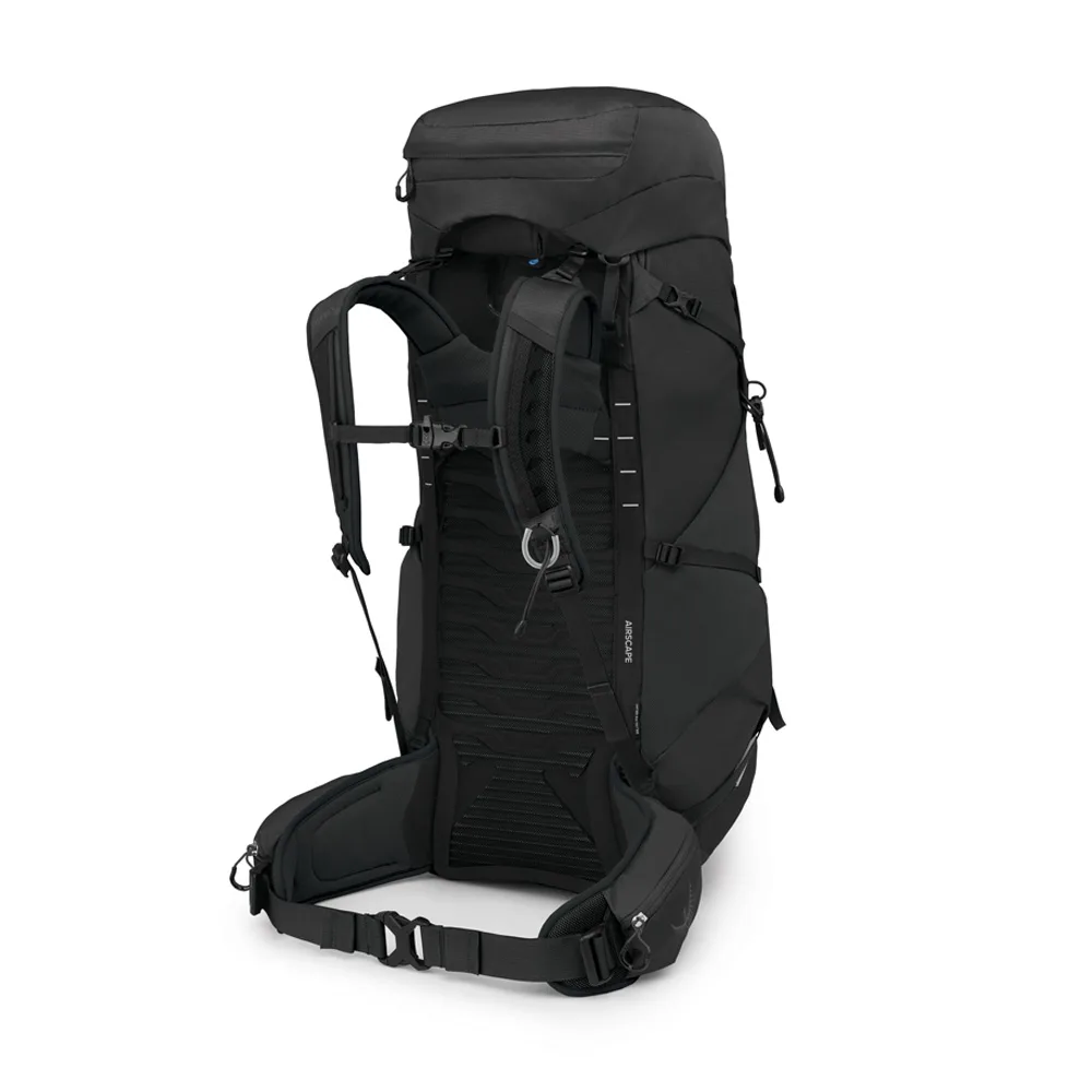 Baksidan av Osprey Talon 44L ryggsäck