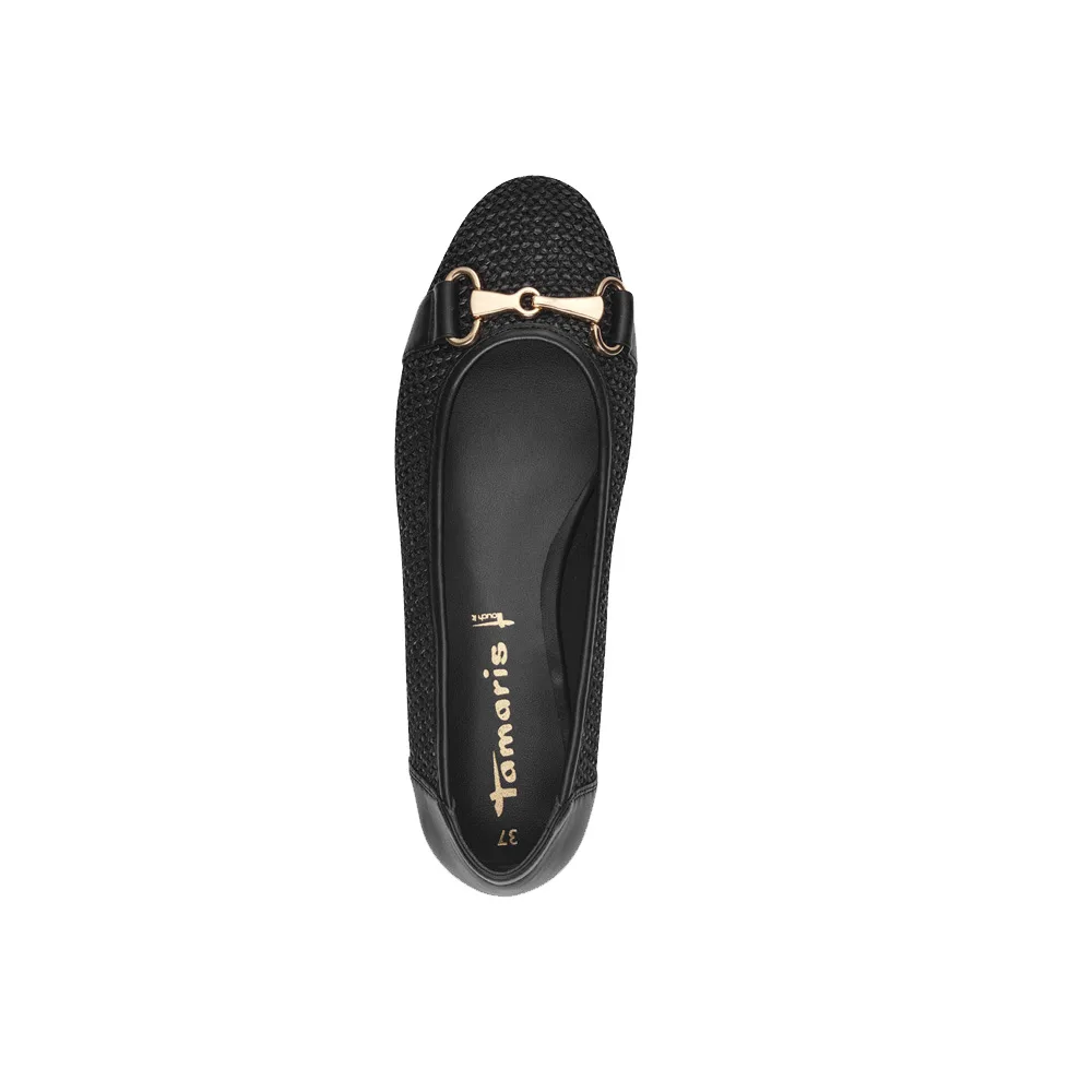 ovandel av Tamaris 1-22112-42 ballerina (dam)