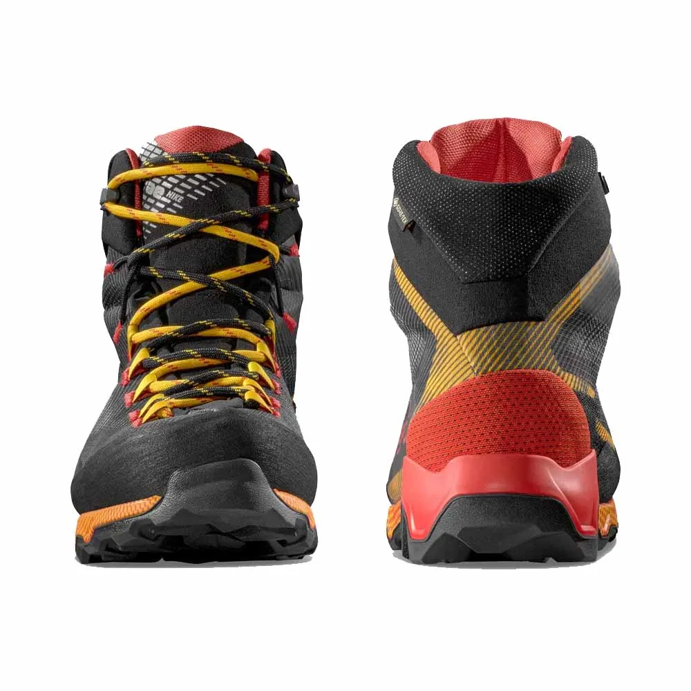 framsida och baksida av La Sportiva Aequilibrium Hike GTX vandringskängor (herr)