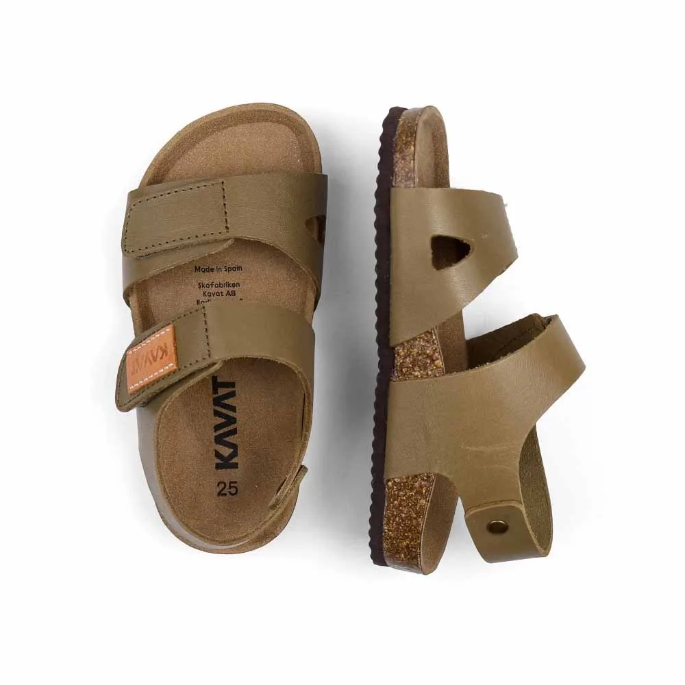 sida och ovandel av Kavat Bomhus sandaler (barn)