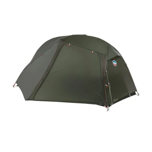 Big Agnes Copper Spur UL1 kupoltält för en person i en grön färg