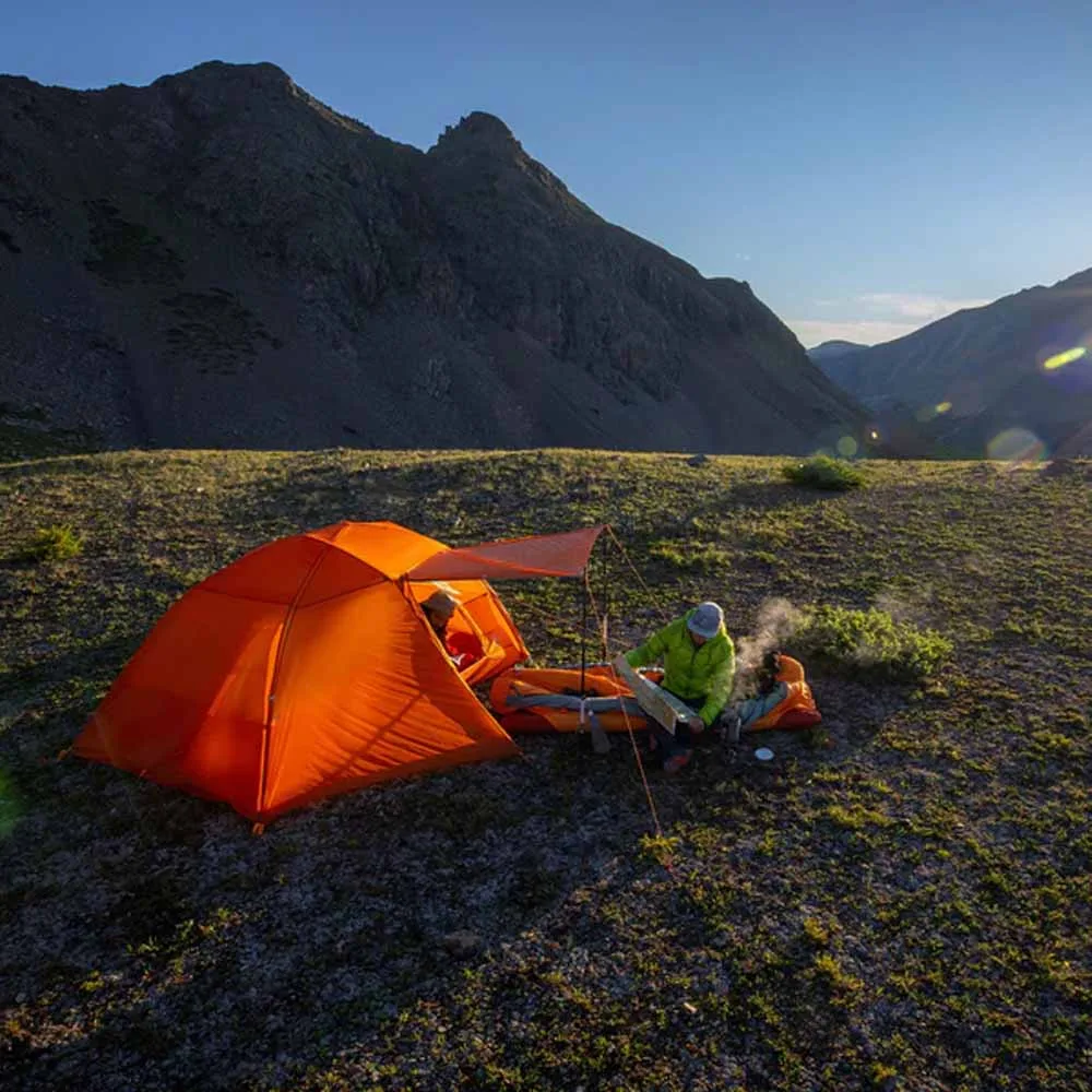 lifestylebilder av Big Agnes Copper Spur UL2 kupoltält för två personer
