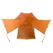 Big Agnes Copper Spur UL2 kupoltält för två personer med yttertält ute
