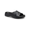 profil av svart Crocs Classic Cross Strap sandaler (dam)