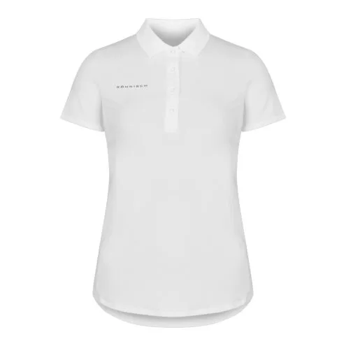 vit Röhnisch Nicky Poloshirt piketröja (dam)