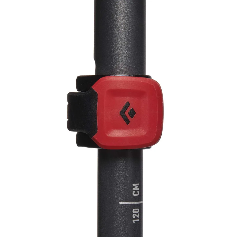 spänne på en Black Diamond Pursuit Shock Trekking Poles vandringsstavar
