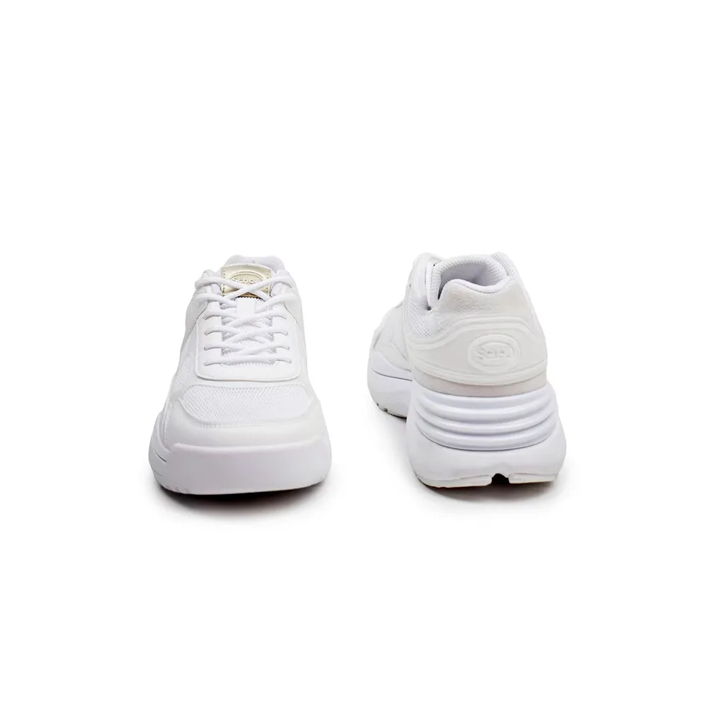 bak- och framsida av Scholl Walker sneakers (dam)