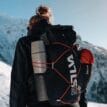 Silva Strive Mountain Pack 23+3L ryggsäck med väst (unisex)på en modell