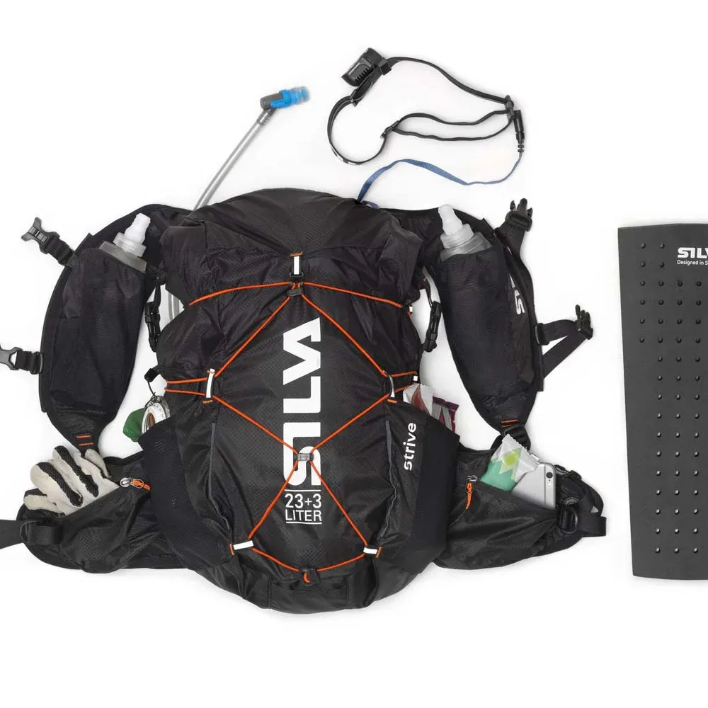 Silva Strive Mountain Pack 23+3L ryggsäck med väst (unisex) med tillbehör