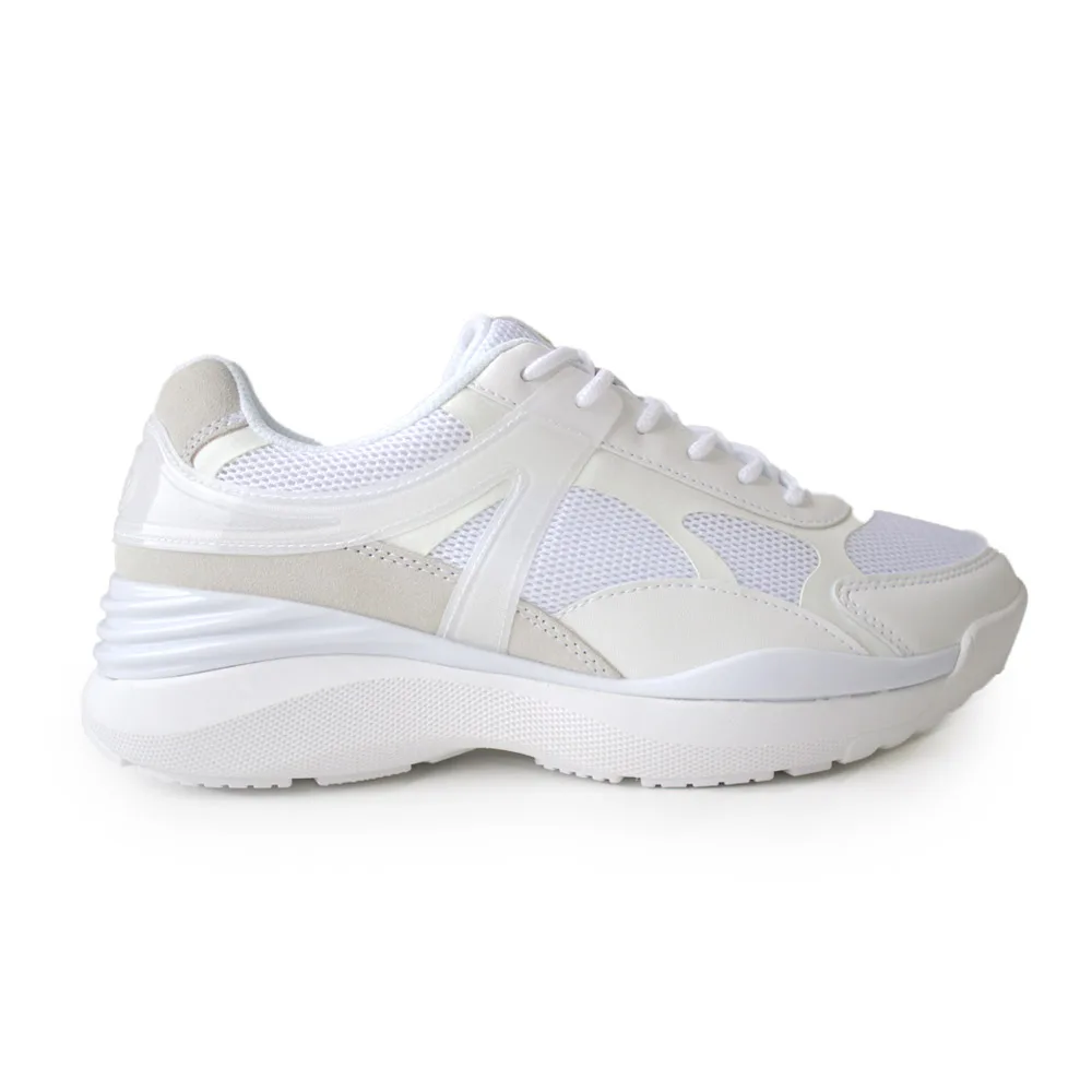 Scholl Walker sneakers i värgen vit