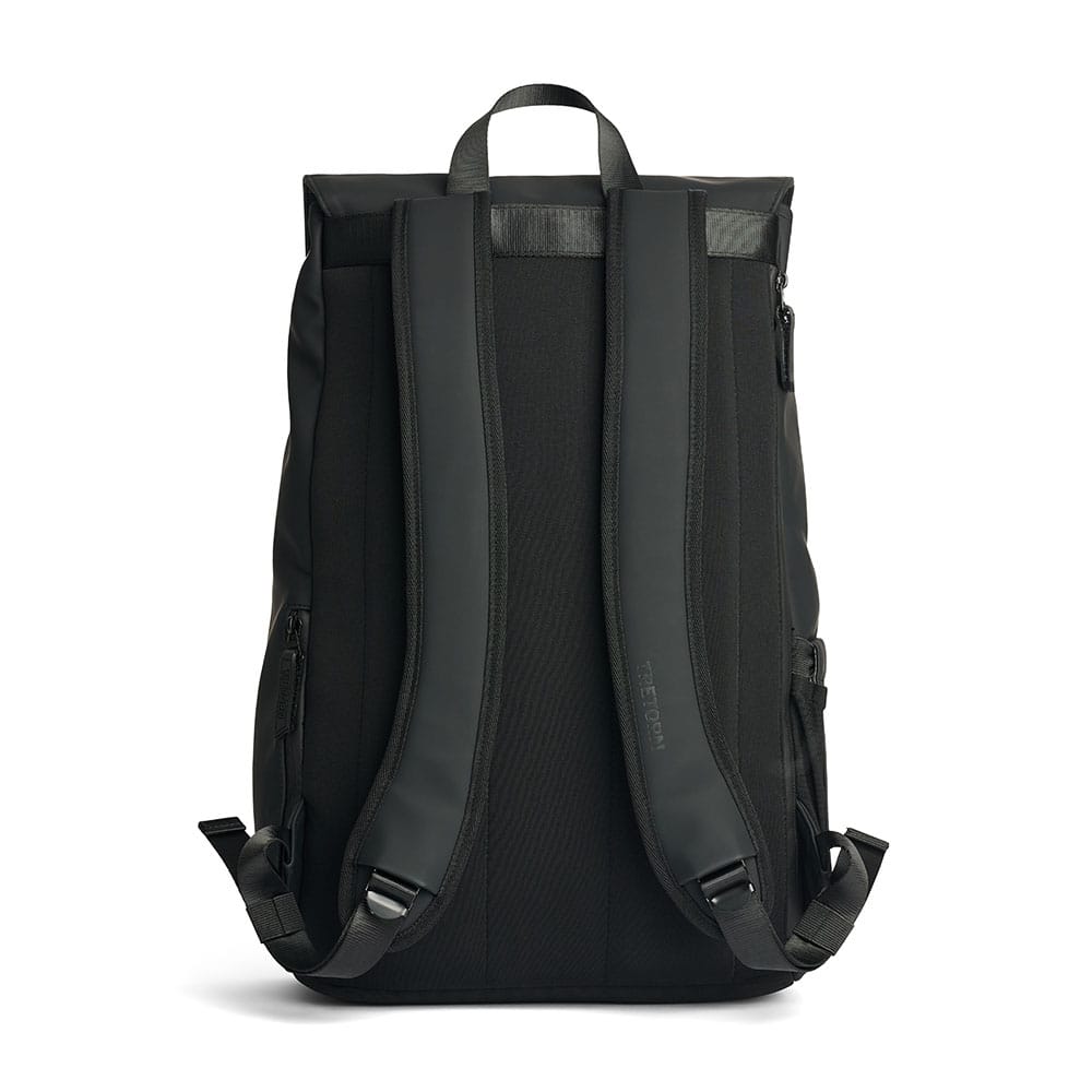 baksida av svart Tretorn Wings Daypack ryggsäck (unisex)