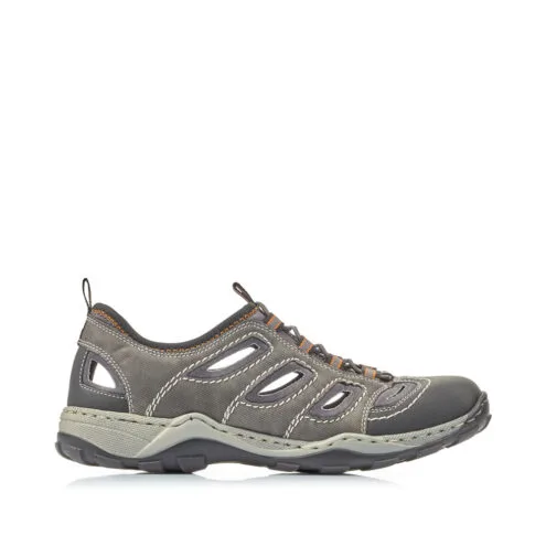 Rieker 08065-02 sandaler (herr) i färgen Schwarz_Rauch