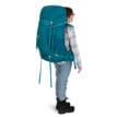 baksida av Osprey Ace 65L vandringsryggsäck (unisex)
