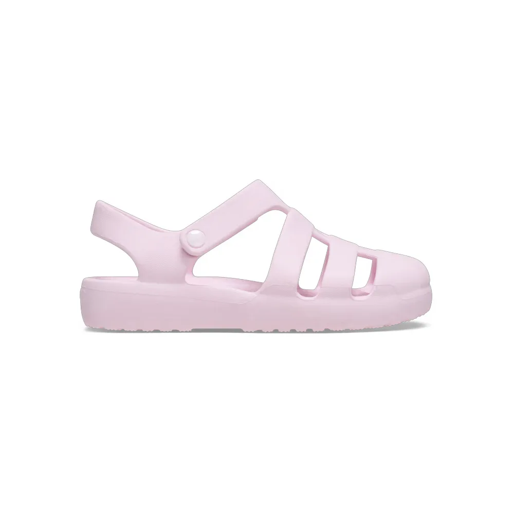 Crocs Classic Fisherman Toddler tofflor (barn) i färgen pink milk