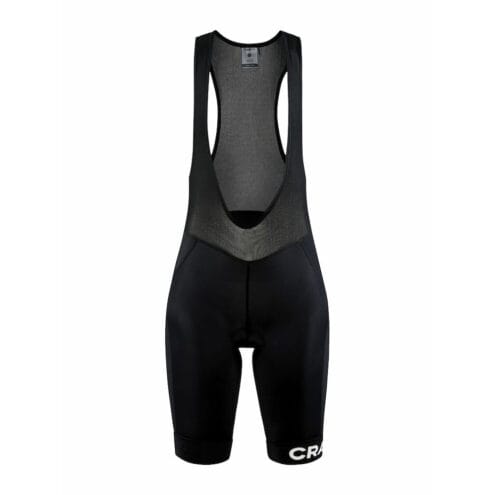 en svart Craft Endur Bib Shorts C4 cykelshorts (dam)
