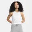 vitt Craft Core Essence Mesh Singlet träningslinne (dam) på en modell