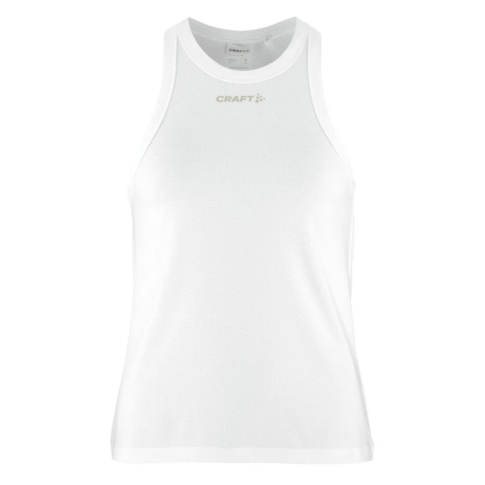 Craft Core Essence Mesh Singlet träningslinne (dam) i färgen white