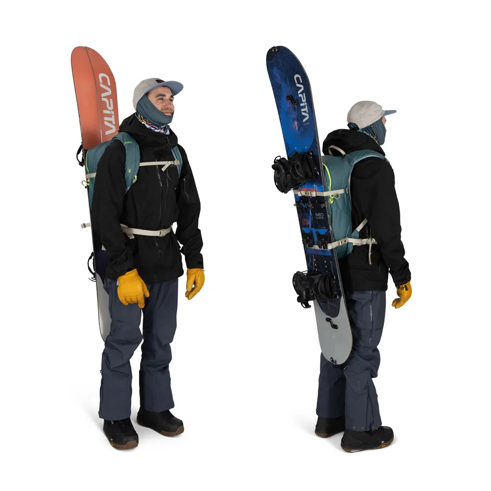 Osprey Glade 20L skidryggsäck (unisex) på en manlig modell