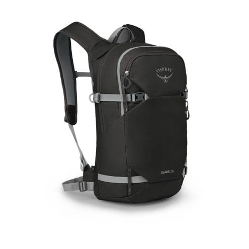 en svart Osprey Glade 20L skidryggsäck (unisex)