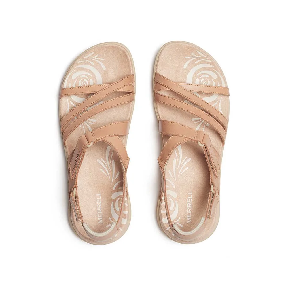 ovandel på ett par Merrell Harbor Backstrap sandaler (dam)