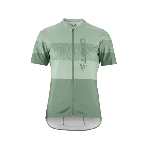 Craft Core Endur Logo Jersey cykeltröja (dam) i färgen grön