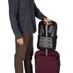Osprey Ozone Slim Pack reseryggsäck (unisex)fastspänd på en resväska