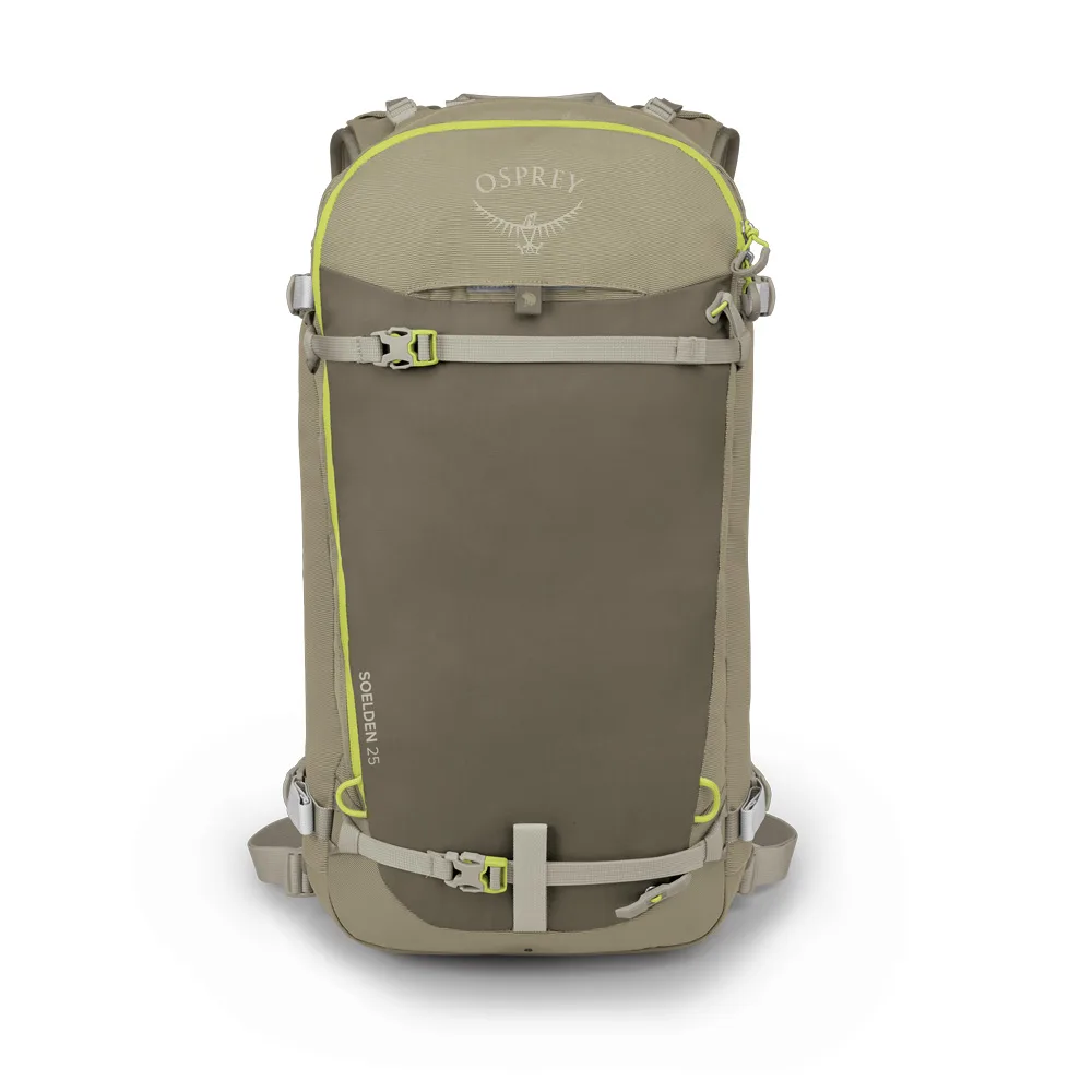 framsida av Osprey Soelden 25 skidryggsäck (unisex)