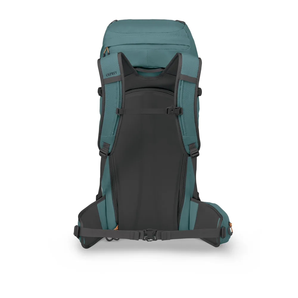 baksida av en Osprey Soelden 45 skidryggsäck (unisex)
