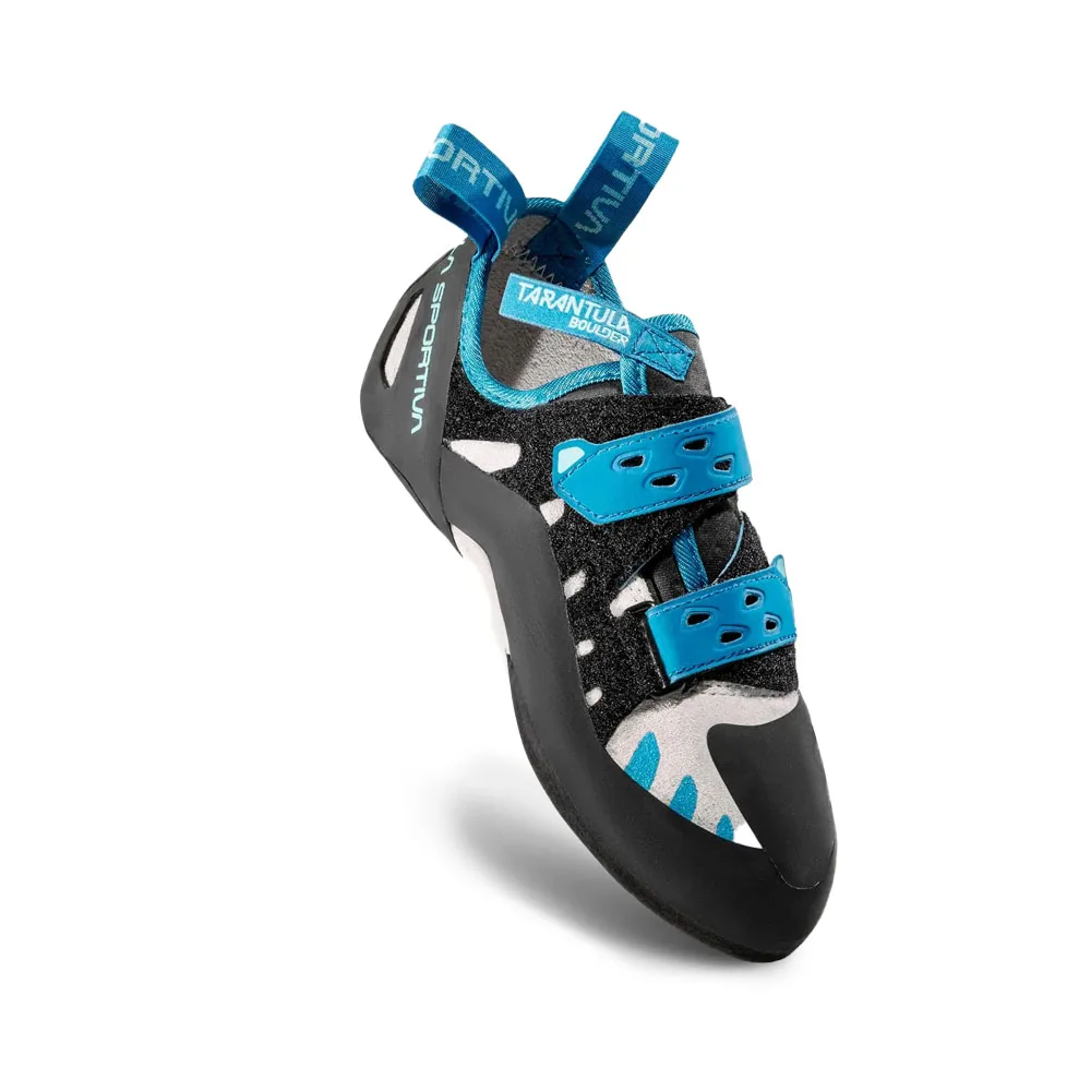 La Sportiva Tarantula Boulder klätterskor (dam) snett framifrån
