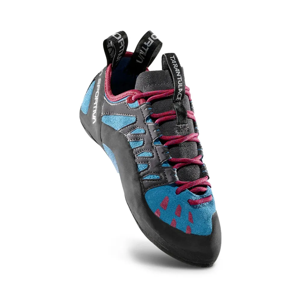 La Sportiva Tarantulace klätterskor (dam) snett framifrån