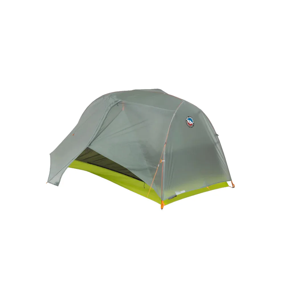 en stängd Big Agnes Tiger Wall UL1 kupoltält för 1 person