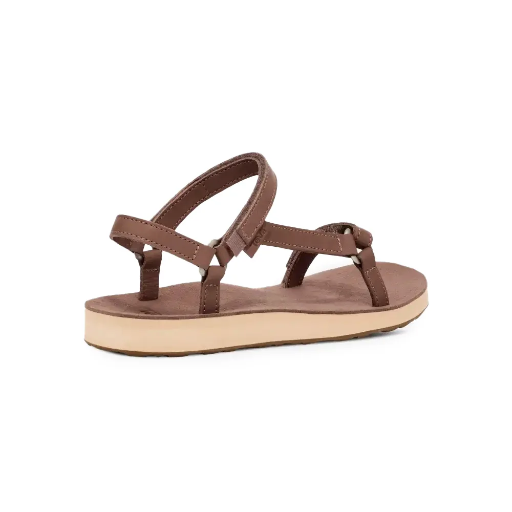 Teva Original Universal Slim Leather sandaler (dam) snett bakifrån
