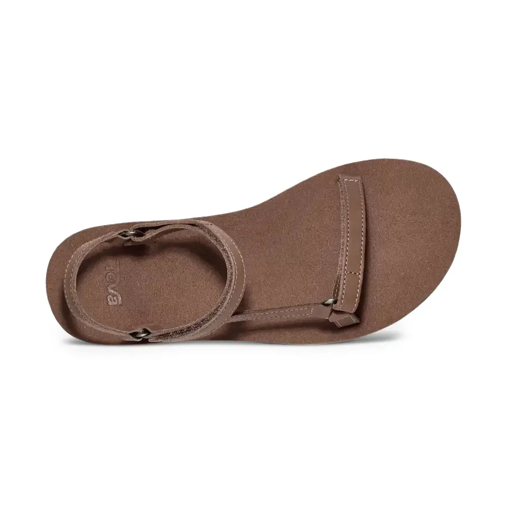 ovandel av Teva Original Universal Slim Leather sandaler (dam)