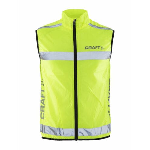 framsida av Craft Adv Visibility Vest refelxväst (unisex)
