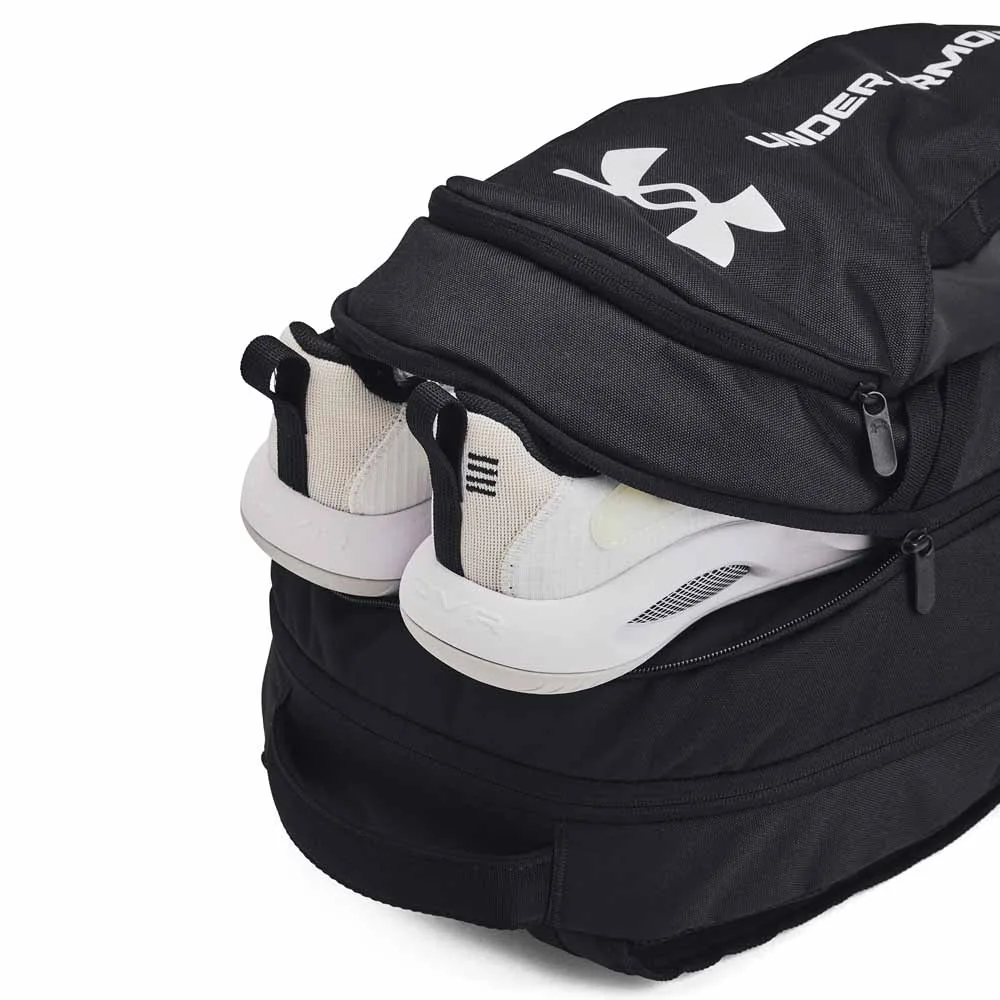 skofack av Under Armour Hustle 6.0 träningsväska med datorfack (unisex)