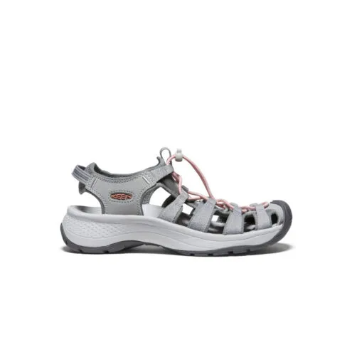 Keen Women's Astoria West Sandal (dam) i färgen grey / coral