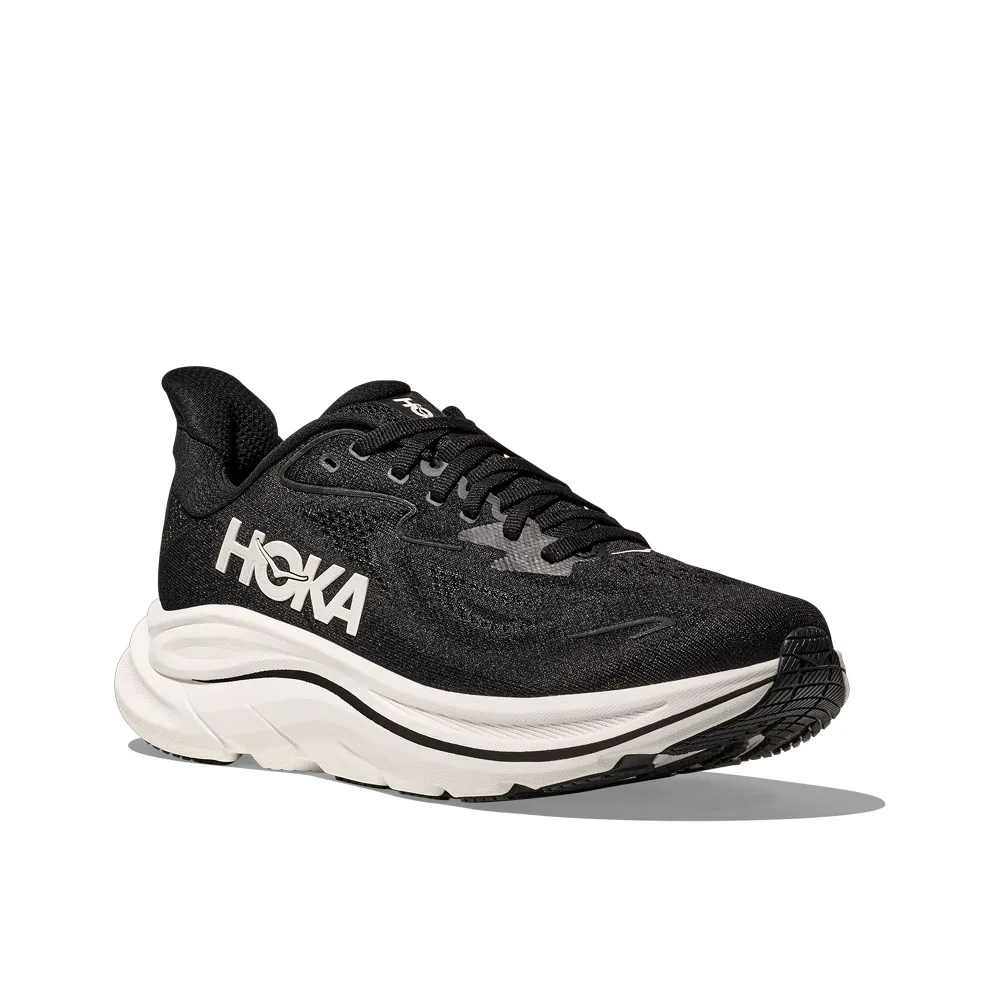Hoka Clifton 10 Wide löparskor (dam) snett framifrån
