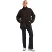 en modell bär en Röhnisch Cloud Pile Jacket pilejacka (dam)