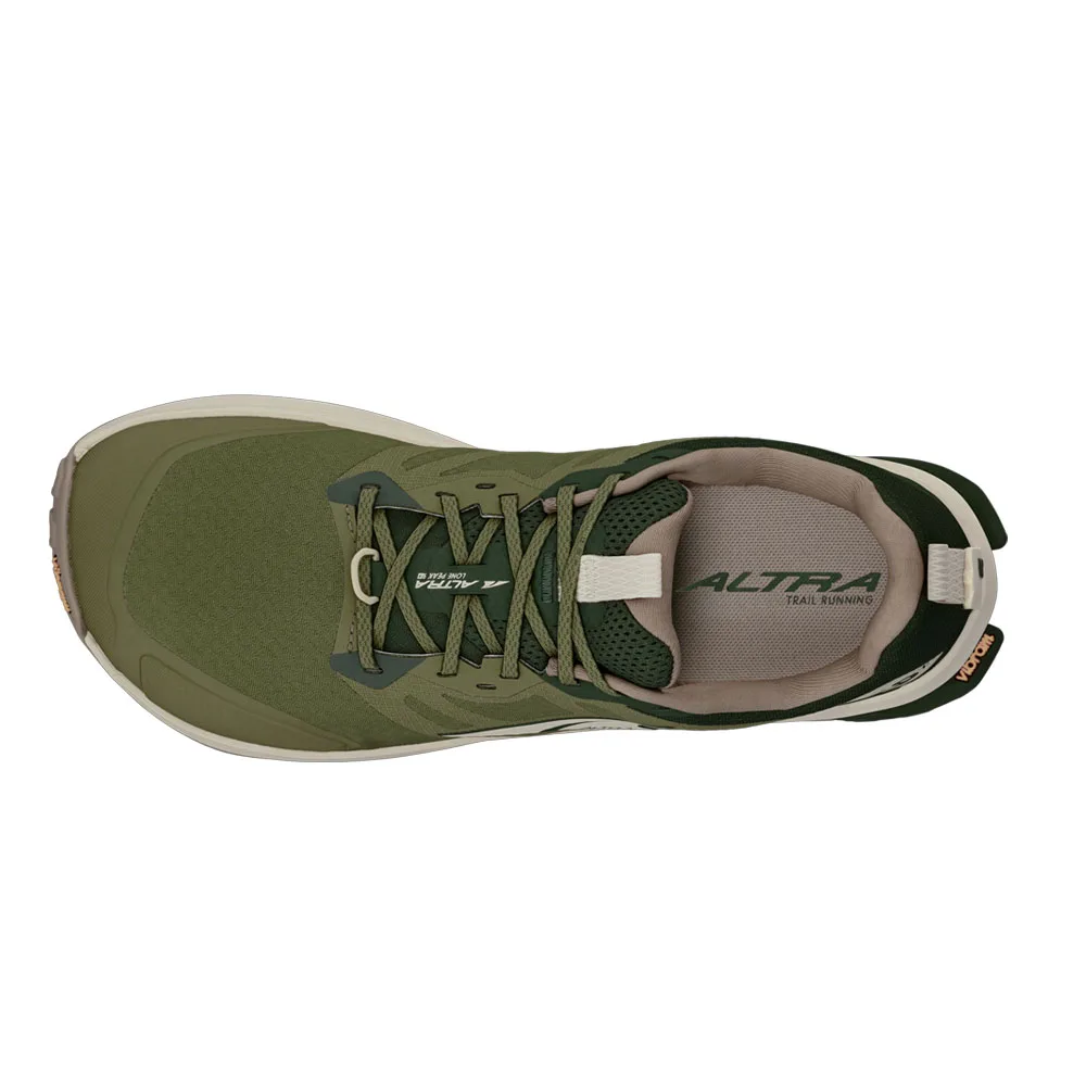 Ovandel av Altra Lone Peak 9+ traillöparskor (herr)