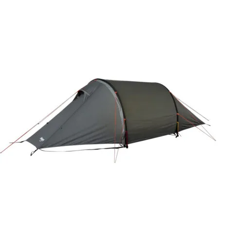 Bergans Romsdal tunneltält för 2 personer med stängd dörr