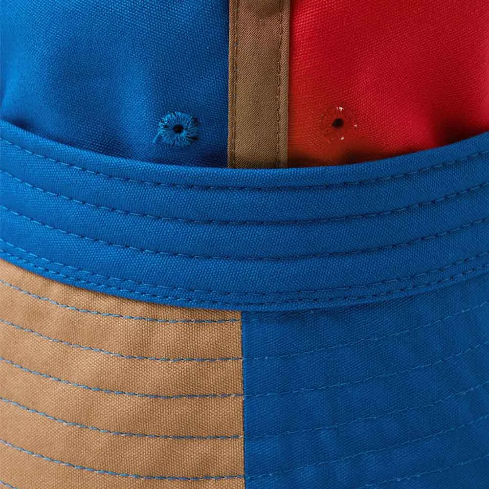 detaljer på en Reima Sunhat Siimaa solhatt (barn)