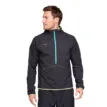 svart Hoka Skyglow Half-Zip träningströja (herr) på en modell