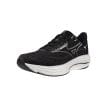 Mizuno Wave Rider 29 löparskor (herr)snett framifrån i färgen black/white