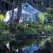 ett Bergans Wiglo LT v.2 kupoltält för 6 personer i skogen